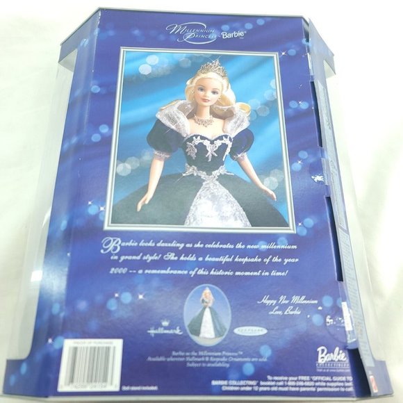 Mattel Millennium Princess Barbie With Keepsake Happy New Year 2000 Fashion Doll - Picture 2 of 14
